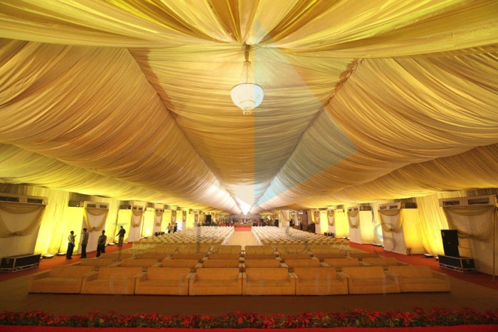 AC Banquets with Balloon Lighting SNDT, Juhu