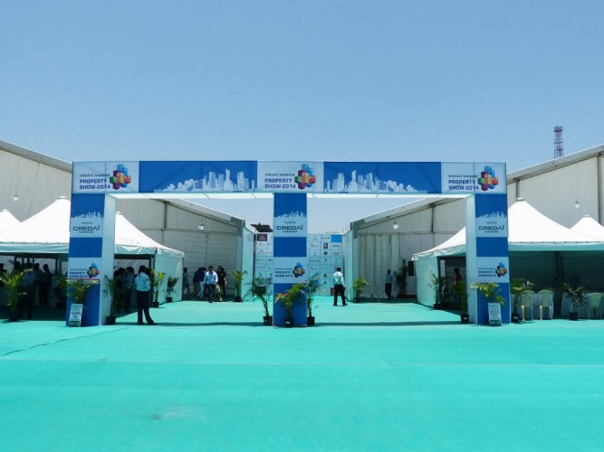 Credai Nashik 2014 - Enterance