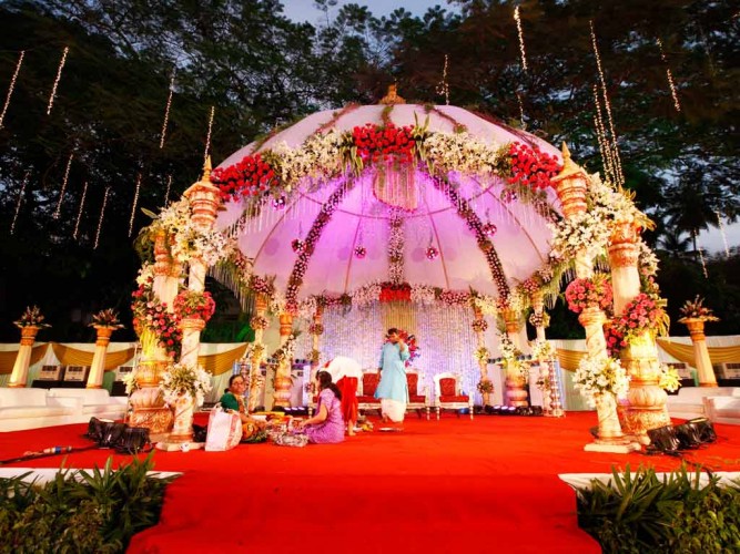 Floral Vidhi Mandap