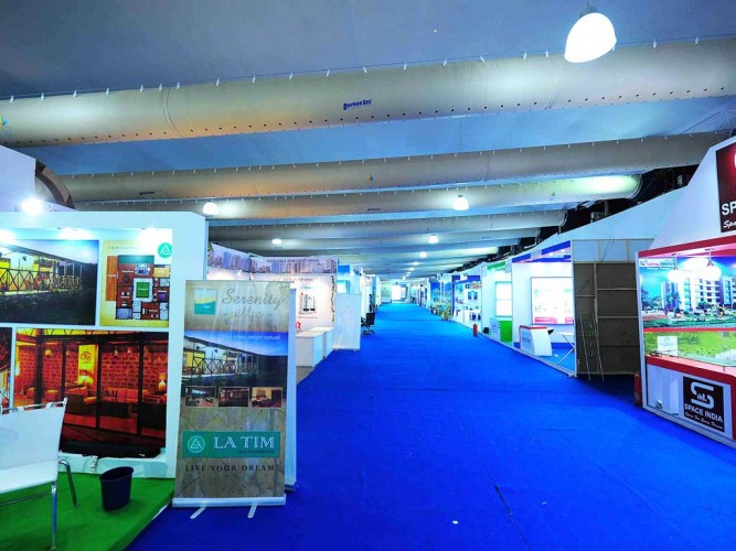 MCHI Credai exhibition stalls by JessIdeas