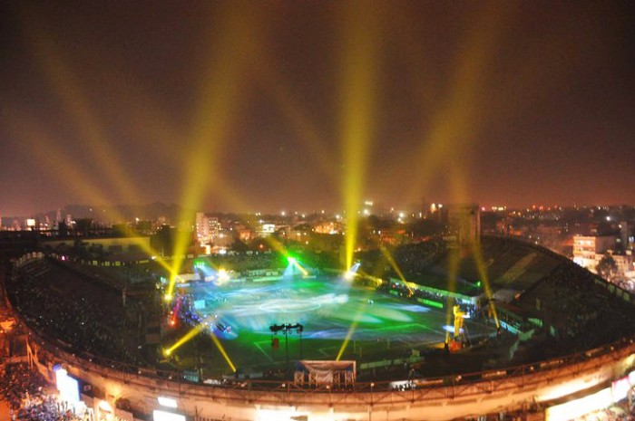 Sky Trackers for open air stadium at Nagpur