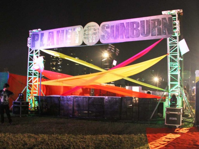 Sunburn Festival 2013 Enterance gate